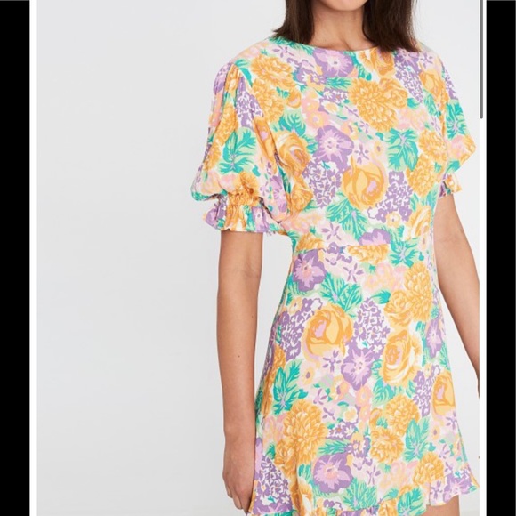 Faithfull The Brand/Florence Mini Dress Ade Floral - Picture 4 of 6
